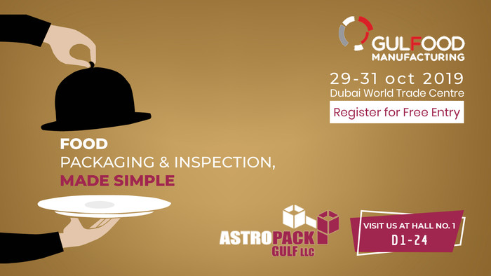 Astropack Gulf Exhibiting in Gulfood Manufacturing 2019